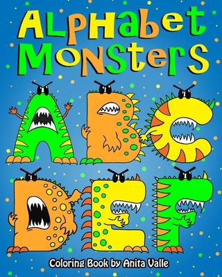 Alphabet Monsters Coloring Book