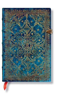 Paperblanks Azure Equinoxe Hardcover Mini Lined Clasp Closure 240 Pg 120 GSM