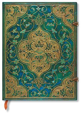 Paperblanks Turquoise Chronicles Hardcover Ultra Lined Clasp Closure 144 Pg 120 GSM