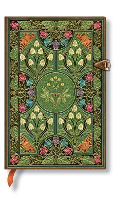 Paperblanks Poetry in Bloom Hardcover Mini Lined Clasp Closure 208 Pg 85 GSM