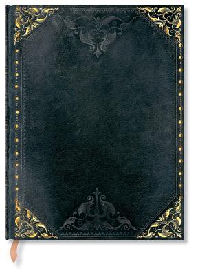 Paperblanks Midnight Rebel the New Romantics Hardcover Ultra Lined Elastic Band Closure 144 Pg 120 GSM