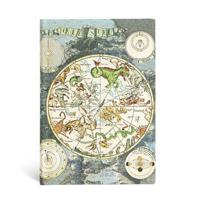 Paperblanks Celestial Planisphere Early Cartography Softcover Flexi Mini Lined 176 Pg 100 GSM