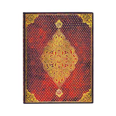 Paperblanks Golden Trefoil Hardcover Ultra Lined Elastic Band Closure 144 Pg 120 GSM