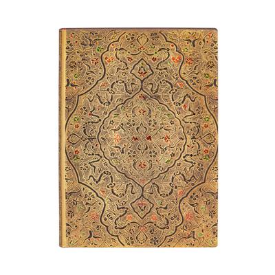 Paperblanks Zahra Arabic Artistry Softcover Flexi MIDI Lined 176 Pg 100 GSM