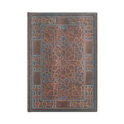 Paperblanks Midnight Star Cairo Atelier Hardcover MIDI Lined Elastic Band Closure 144 Pg 120 GSM