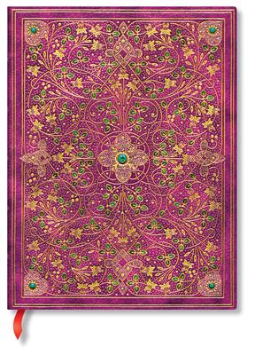 Paperblanks Diamond Jubilee Sangorski & Sutcliffe Hardcover Ultra Lined Elastic Band Closure 144 Pg 120 GSM