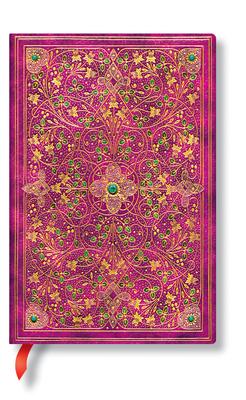 Paperblanks Diamond Jubilee Sangorski & Sutcliffe Hardcover Mini Lined Elastic Band Closure 176 Pg 85 GSM