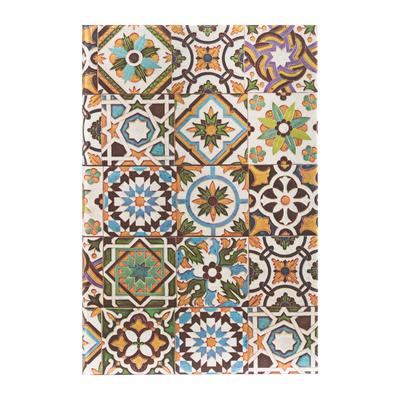 Paperblanks Porto Portuguese Tiles Hardcover Journal Mini Lined Elastic Band Closure 176 Pg 85 GSM