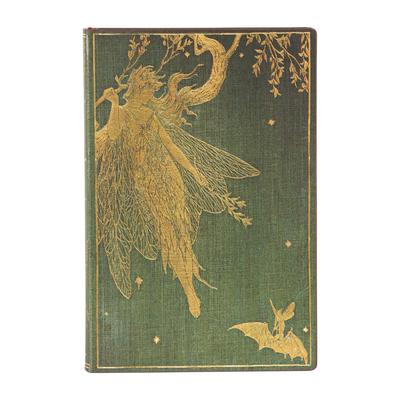 Paperblanks Olive Fairy Lang's Fairy Books Softcover Flexi Mini Lined Elastic Band Closure 208 Pg 80 GSM