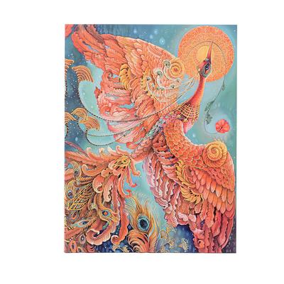 Paperblanks Firebird Birds of Happiness Hardcover Journals Ultra Lined Elastic Band 144 Pg 120 GSM