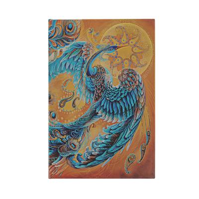 Paperblanks Skybird Birds of Happiness Hardcover Journals Mini Lined Elastic Band 176 Pg 85 GSM