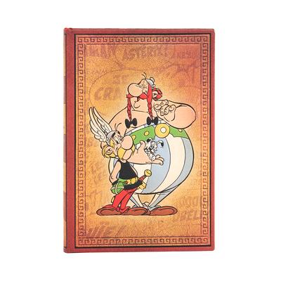 Paperblanks Asterix & Obelix the Adventures of Asterix Hardcover Journals Mini Lined Elastic Band 176 Pg 85 GSM