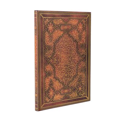 Paperblanks Iron Horse Pacifica Hardcover Journal Grande Unlined Elastic Band 128 Pg 120 GSM