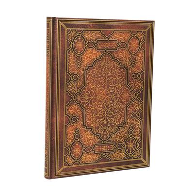 Paperblanks Iron Horse Pacifica Hardcover Journal MIDI Lined Elastic Band 144 Pg 120 GSM