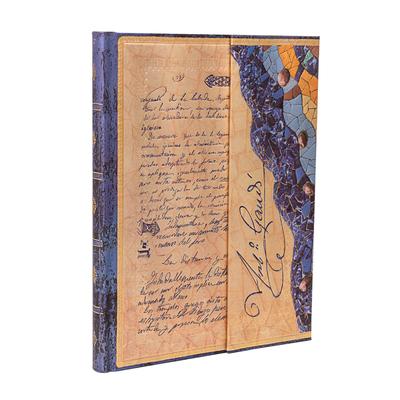 Paperblanks Gaudi, the Manuscript of Reus Embellished Manuscripts Collection Hardcover Journal Ultra Lined Wrap 144 Pg 120 GSM