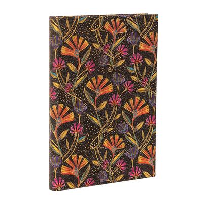 Paperblanks Wild Flowers Playful Creations Address Book MIDI Elastic Band 144 Pg 120 GSM