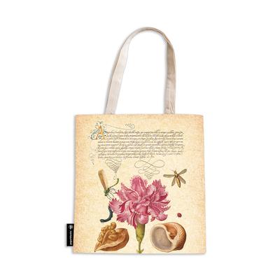 Paperblanks Pink Carnation Mira Botanica Canvas Bag