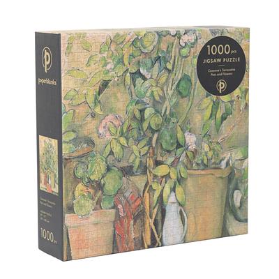 Paperblanks Cezanne's Terracotta Pots and Flowers Cezanne's Terracotta Pots and Flowers Jigsaw Puzzle 1000 Pieces