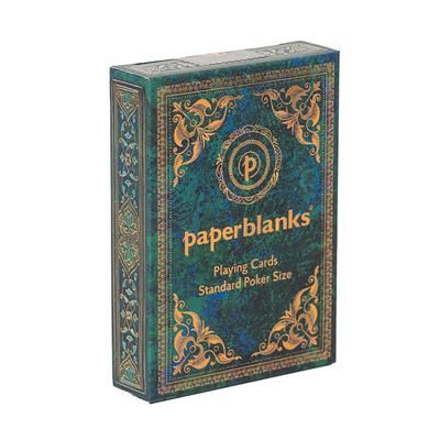 Paperblanks Turquoise Chronicles Turquoise Chronicles Playing Cards No Closure