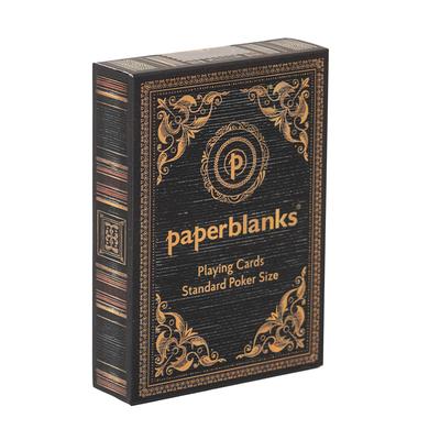 Paperblanks Onyx Asterales Playing Cards No Closure