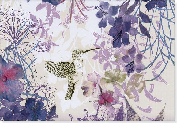 Note Card Hummingbird