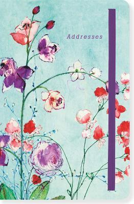 Fuchsia Blooms Address Book