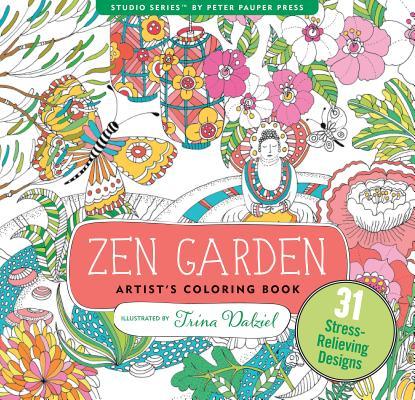 Zen Garden Adult Coloring Book