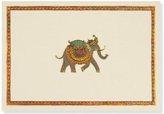 Note Card Elephant Festival