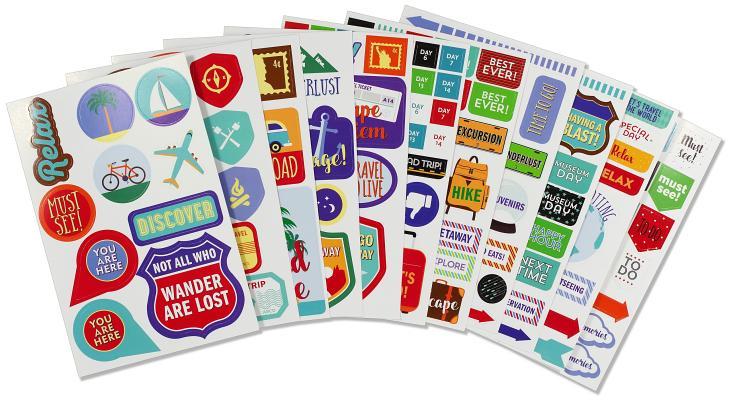 Planner Stickers Travel