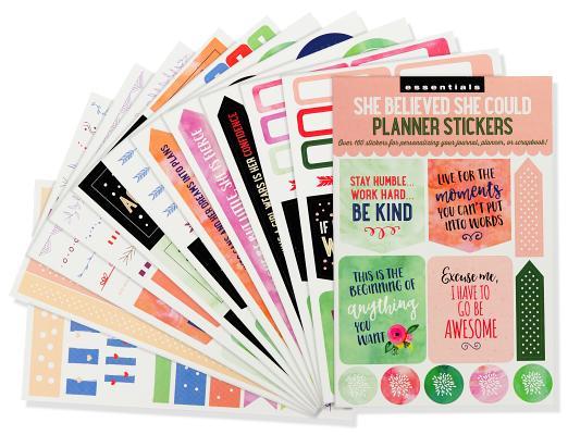 Planner Stickers She Believed