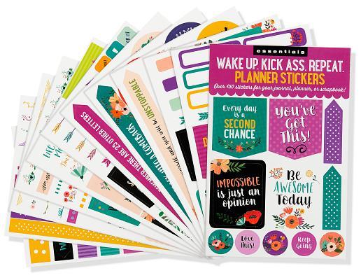 Planner Stickers Wake Up Kick Ass