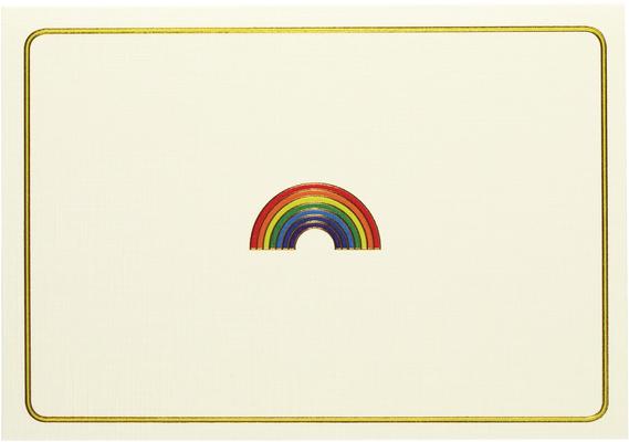 Rainbow Note Cards