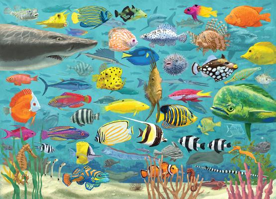 All the Fish 1000 Piece Jigsaw Puzzle