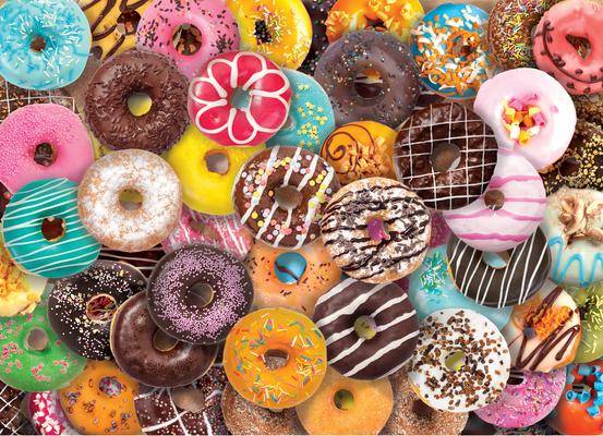 Donuts 500 Piece Jigsaw Puzzle