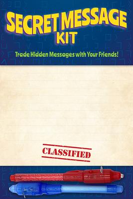 Secret Message Kit (2 Pads with Invisible Ink Pens!)