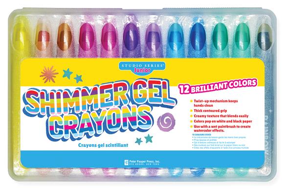 Studio Series Shimmer Gel Crayons (Set of 12)