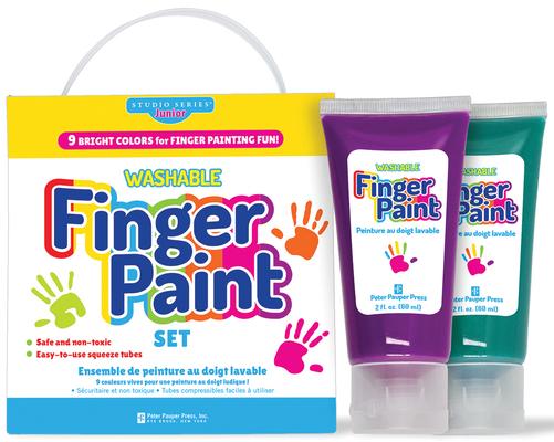 Studio Series Junior Finger Paint Set (9 Colors)