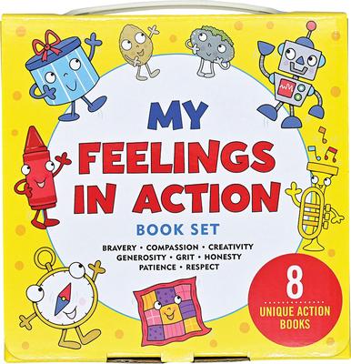 My Feelings in Action (8 Books to Help Your Child Process Their Emotions; (Bravery, Compassion, Creativity, Generosity, Grit, Honesty, Patience, Respe