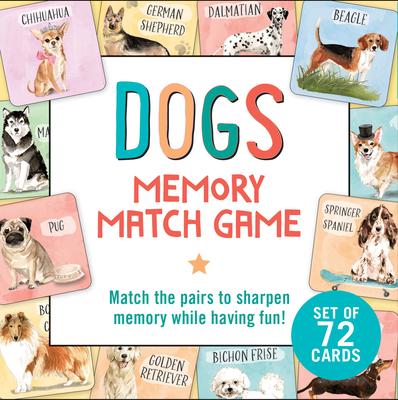 Dogs Memory Match Game (Set of 72 Cards)