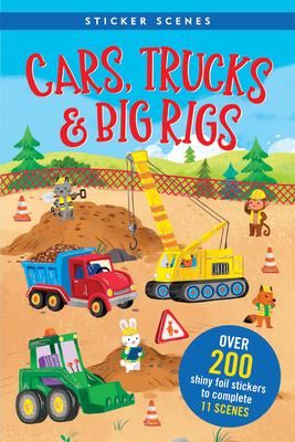 Cars, Trucks, & Big Rigs Sticker Book (Over 200 Shiny Foil Stickers & 11 Scenes!) Subscription