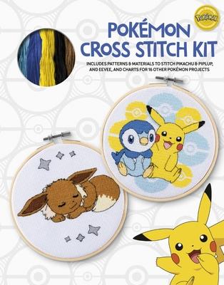 Pokmon Cross Stitch Kit: Bring Your Favorite Pokmon to Life with Over 50 Cute Cross Stitch Patterns