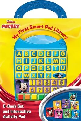 Disney Junior Mickey Mouse Clubhouse: My First Smart Pad Library 8-Book Set and Interactive Activity Pad Sound Book Set [With Electronic Activity Pad