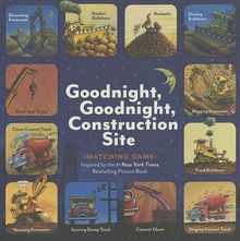 Goodnight, Goodnight, Construction Site Matching Game: (Matching Games for 2-4 Year Olds, Matching Games for Kids, Memory Matching Games)