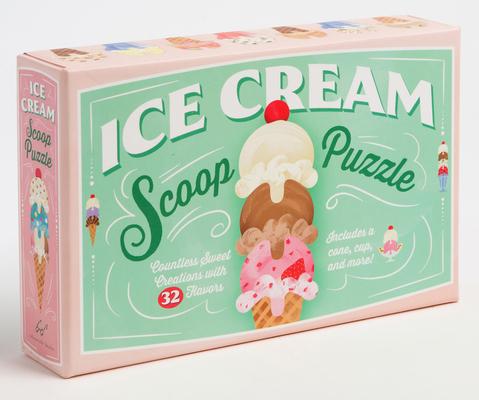 Ice Cream Scoop Puzzle: Countless Sweet Creations with 32 Flavors