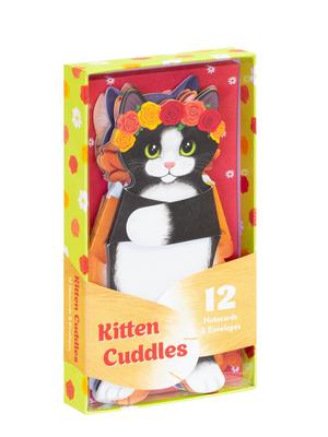 Kitten Cuddles Notecards: (Valentine's Day Cards, Romantic Gift, Gift for Teenager)