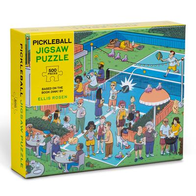 Pickleball Jigsaw Puzzle: 500-Piece Jigsaw Puzzle Based on the Book Dink! (with 10 Hidden Pickleballs to Find) Subscription