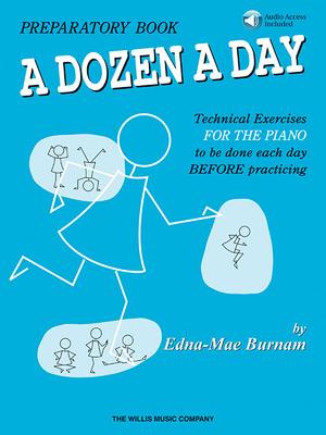 A Dozen a Day Preparatory Book (Book/Online Audio)