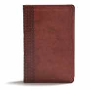 CSB Everyday Study Bible, British Tan Leathertouch Subscription