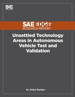 Unsettled Technology Areas in Autonomous Vehicle Test and Validation Subscription