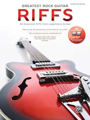 The Greatest Rock Guitar Riffs: Guitar Tab, Book & Online Audio/Software